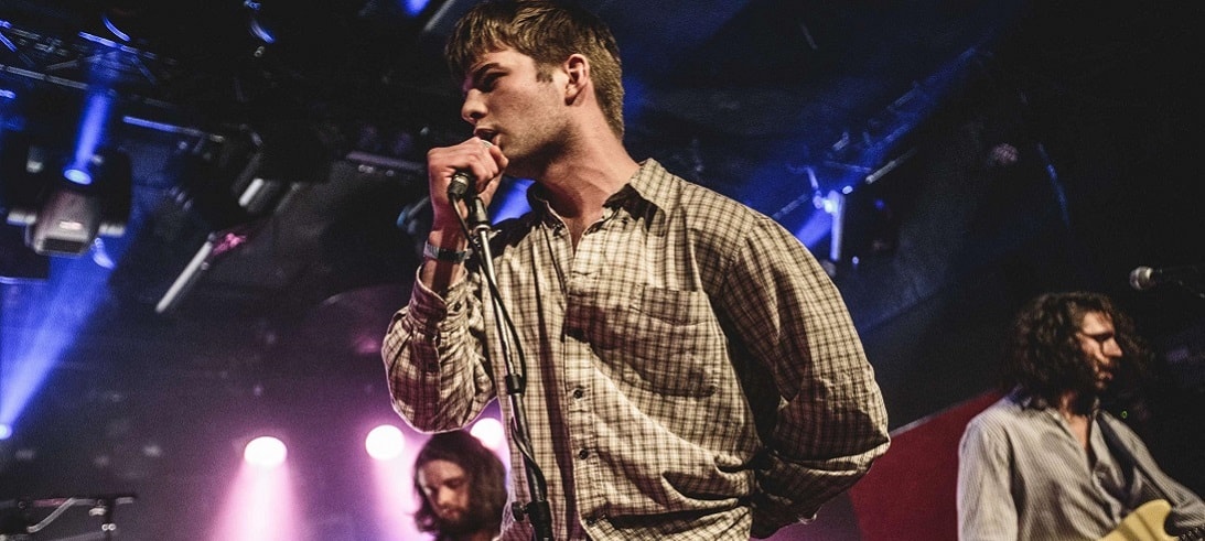 Fontaines DC perfoming live in Groningen during ESNS Festival